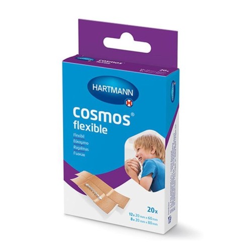 Hartmann Cosmos Flexible Дишащ пластир 2 размера 20 бр