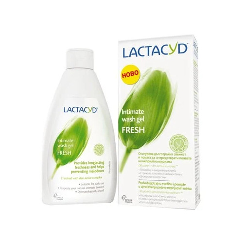 Lactacyd Fresh Освежаващ интимен гел x200 мл Omega Pharma