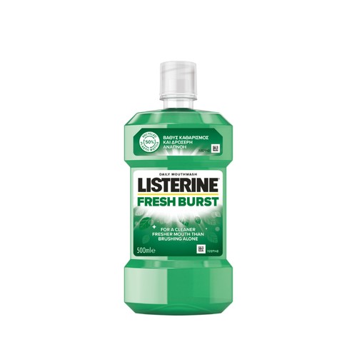 Listerine Fresh Burst Вода за уста х500 мл