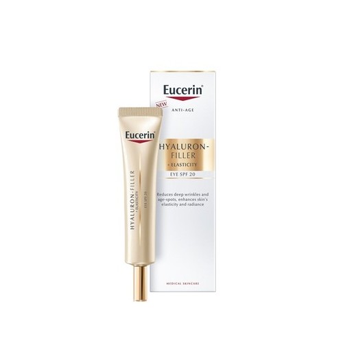 Eucerin Hyaluron-Filler + Elasticity Околоочен крем SPF20 х15 мл