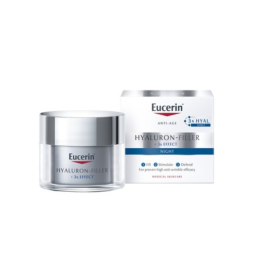 Eucerin Hyaluron-Filler Нощен крем за всеки тип кожа х50 мл