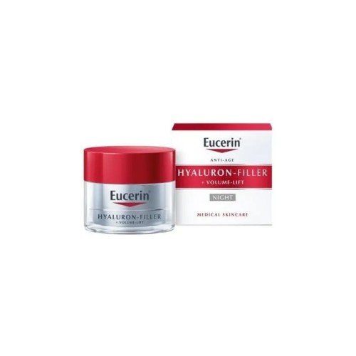 Eucerin Hyaluron-Filler + Volume-Lift Нощен крем за лице 50 мл