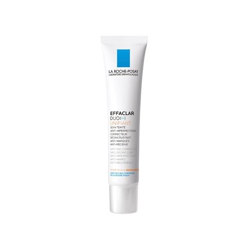 La Roche-Posay Effaclar Duo+ Unifiant Коригиращ оцветен крем за лице за мазна и акнеична кожа против несъвършенства среден цвят х40 мл