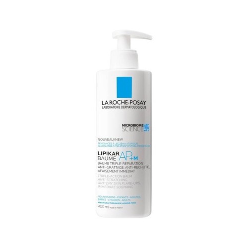 La Roche-Posay Lipikar Baume AP+M Успокояващ балсам за лице и тяло за суха и атопична кожа против сърбеж х400 мл