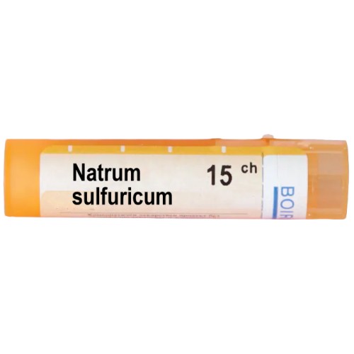 Natrum sulfuricum Натриум сулфурикум 15 СН