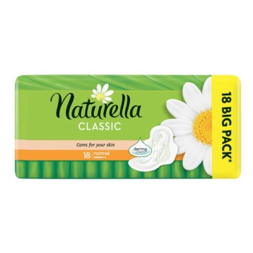 Naturella Ultra Normal Дневни дамски превръзки с лайка 18 бр