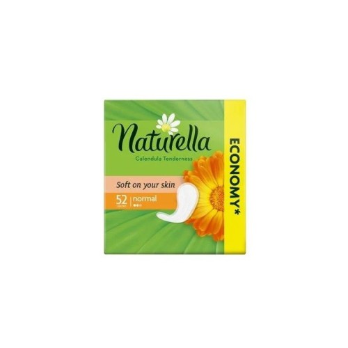 Naturella Calendula Tenderness Normal Ежедневни дамски превръзки с невен 52 бр