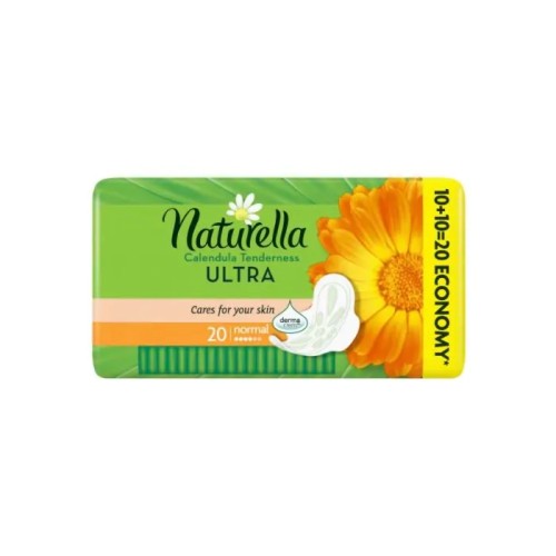 Naturella Calendula Tenderness Ultra Normal Дамски дневни превръзки с невен 20 бр