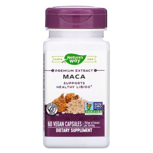 Nature’s Way Maca Мака за повишаване на енергията и либидото 450 мг х60 капсули