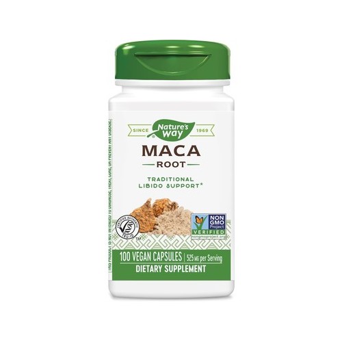 Nature's Way Мака корен за тонус и енергия 525 mg х100 капсули