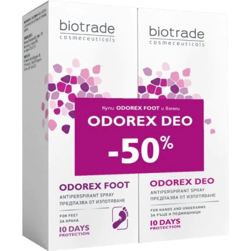 Odorex foot + Odorex deo пакет 40 мл