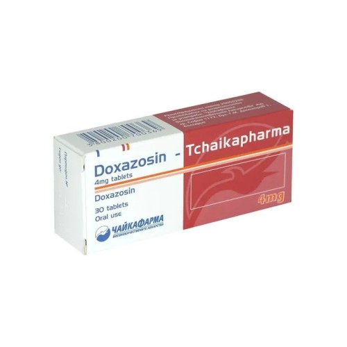 Доксазозин таблетки 4 мг х 30 Чайкафарма