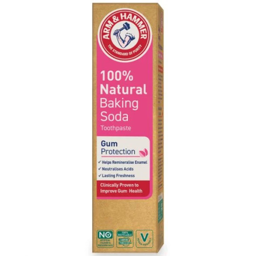 ARM & HAMMER 100% NATURAL BAKING SODA GUM PROTECTION Паста за защита на венците, 75мл