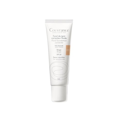 Avene Couvrance Фон дьо тен SPF20 №2.5 бежов х30 мл