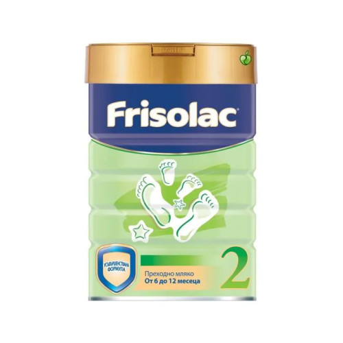 Frisolac 2 Мляко на прах за деца от 6 до 12 месеца x400 г Friso