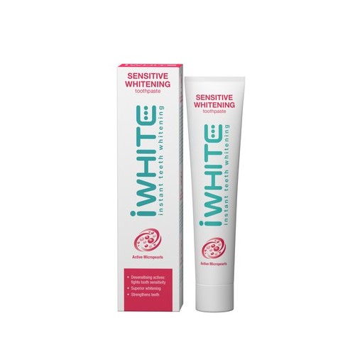 iWhite Instant Sensitive Whitening Избелваща паста за чувствителни зъби x75 мл