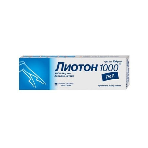 Лиотон 1000 гел 100 гр. нов