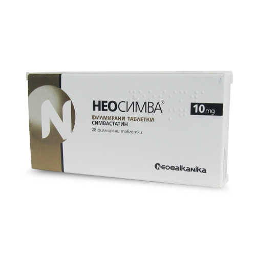 Neosimva 10 mg film-coated tablet 10 mg x28