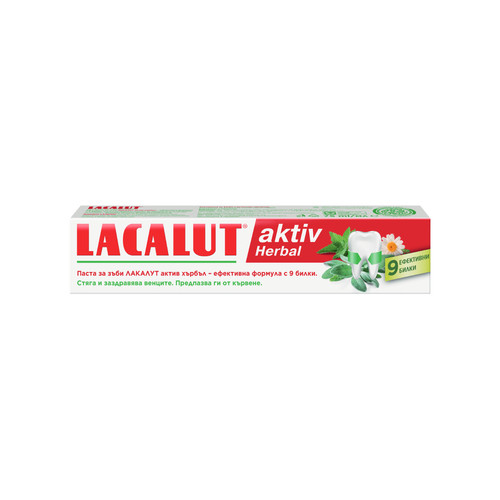 Lacalut Aktiv Herbal Паста за зъби x75 мл