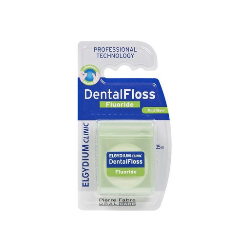 Elgydium Clinic DentalFloss Антикариес конец за зъби с флуорид x35 м