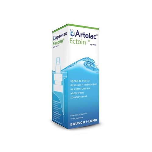 Artelac Ectoin Капки за очи x10 мл Bausch+Lomb