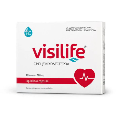 Visilife Омега крил ойл х 30 капсули