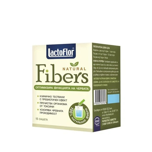 LactoFlor Fibers Натурални фибри за червата x15 сашета