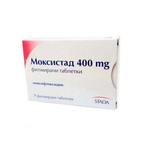 Моксистад 400 мг х 7 / Moxistad 400mg x 7