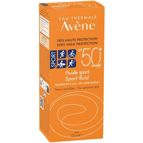 AVENE SUN FLUID SPORT SPF50+ флуид с много висока слънцезащита 100ml