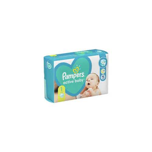 Пелени Pampers Active Baby 1 Newborn х43 броя