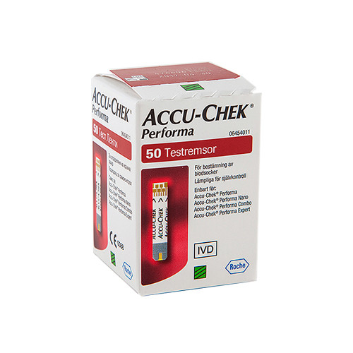 Аку-Чек Перформа тест ленти за глюкоза х 50/ Accu-check performa glucose test strips x 50