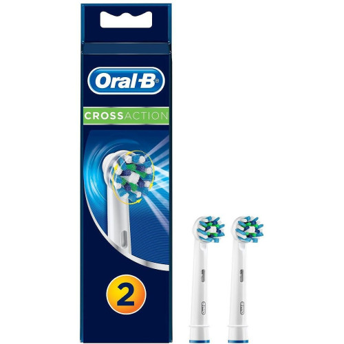 Oral-B Cross Action накрайник за електрическа четка за зъби, Медиум