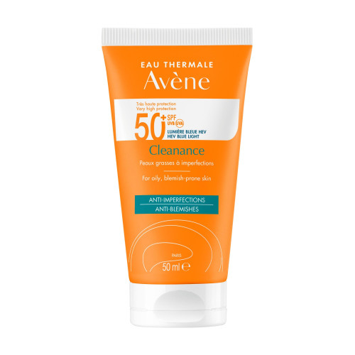 AVENE SUN CLEANANCE SPF50+ Крем за мазна кожа за лице 50мл