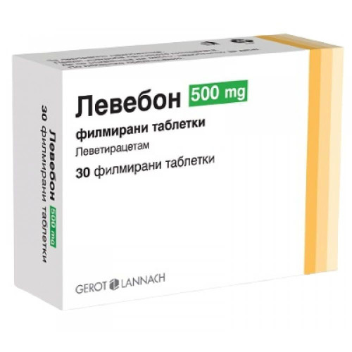 Левебон 500 мг х 30 табл. / Levebon 500 mg х 30 film-coated tablets