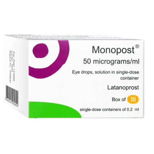 Монопрост Колир 50 мкг/мл 0,2 мл х 30 дози / Monoprost 50 microgram/ml eye drops