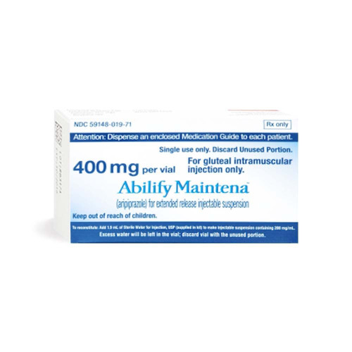 Abilify maintena powder and solvent for prolonged-release suspension for injection 400 mg x1 / Абилифай 7,5 mg/ml инжекционен разтвор + разтворител х1 бр BMS