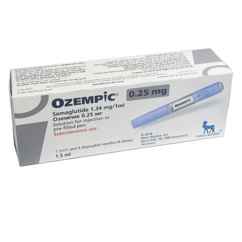 Ozempic solution for injection 0.25 mg 1 pre-filled pen + 4 needles