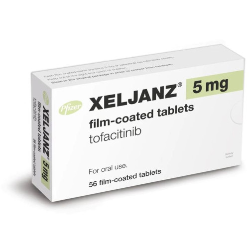 Xeljanz film-coated tablet 5 mg x56