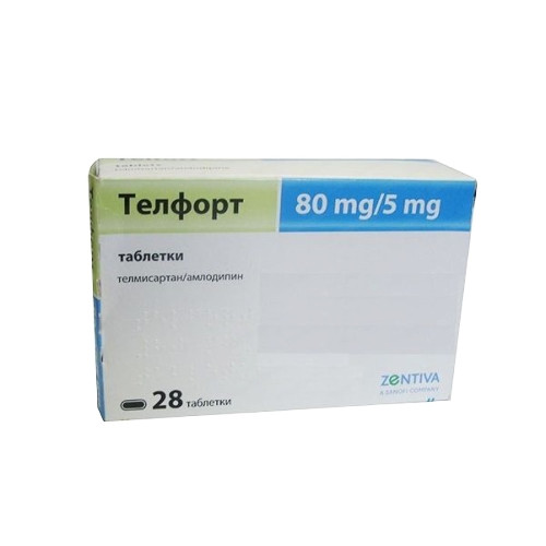 Telfort tablet 80mg/5mg x28