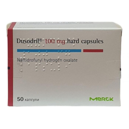 Dusodril capsule, hard 100 mg x50