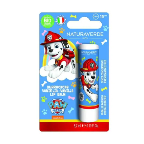 Naturaverde Paw Patrol Балсам за устни SPF15 5,7 мл