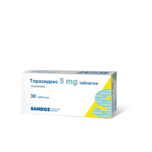 Torazidex tablet 5 mg x30